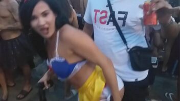 Festa no carnaval porno das brasileiras